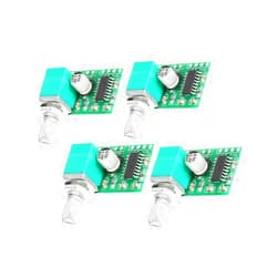 Oumefar 4Pcs Mini Sound Amplifier ModuleDC 5V Digital Audio Amplifier Board with Potentiometer PAM8403 Power Amp Board Module for DIY Speaker