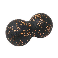 yueton 1Pack Peanut Massage Ball Myofascial Release Acupoint Massage Deep Tissue Muscle Massage Back Leg Massage Roller Mobility Ball for Daily Physical Therapy Yoga Therapy