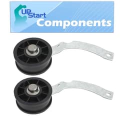 UpStart Components 2-Pack WP37001287 Dryer Idler Pulley Replacement for Amana NDE2335AYW Dryer - Compatible with 37001287 Belt Tension Pulley Assembly