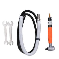 ViaGasaFamido Right Angle Die Grinder Pneumatic Pen Die Grinder Air Pencil Die Grinder High Speed for Grind Polish Plastic Stone Wood with Storage Box