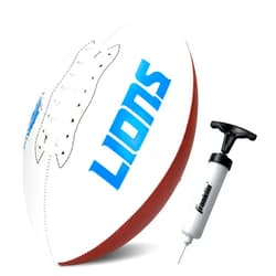 Franklin Sports NFL Autograph Football - Official Size White Panel Souvenir Football for Autographs + Signatures - NFL Team Fan Shop Memorabilia Football for Display