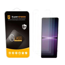 Supershieldz (3 Pack) Designed for Sony (Xperia 1 V) Tempered Glass Screen Protector, Anti Scratch, Bubble Free