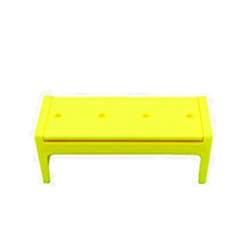 F-Price Replacement Parts for Barbie Dreamhouse Playset - FHY73 or GNH53 ~ Doll Size Yellow Coffee Table or Baby Barbie Bed