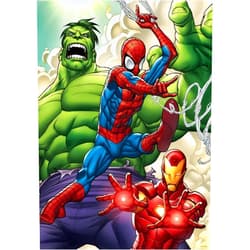 Buffalo Games - Marvel - Marvel Adventures Super Heroes #1-300 Piece Jigsaw Puzzle for Adults -Challenging Puzzle Perfect for Game Nights - Finished Size is 21.25 x 15.00