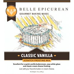 Belle Epicurean Classic Vanilla Frosting Mix