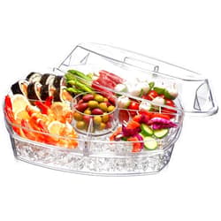 Prodyne On Ice Party Platter, 3 Piece Set, Retail Sleeve Packaging