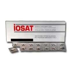 Everready First Aid IOSAT Potassium Iodide Tablets USP, 130 mg, 14 Count by IOSAT