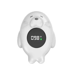 Ledfaah Baby Bath Thermometer Safety, Waterproof Bath Thermometer with Temperature Warning and Auto ON/Off