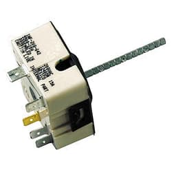 Robertshaw 5500-208 Infinite Switch, 208V, Black Dial
