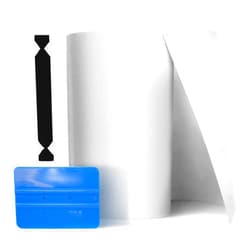 VViViD Clear Paint Protection Bulk Vinyl Wrap Film 12 Inches x 120 Inches Including 3M Squeegee and Black Felt Applicator