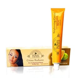 MITCHELL BRANDS Papaya Brightening Cream 50g - Formulated to Improve Clarity and Skin Radiance, Alpha Arbutin and Aloe Vera
