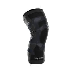 DonJoy Performance TRIZONE Compression: Knee Support Sleeve, Left Leg, Black, Medium