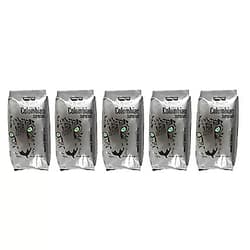 Kirkland Signature Colombian Supremo Whole Bean Coffee, 3 Pound (5 Pack)