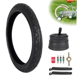 WEIYINGSI 16X1.75 Kids Bike Tire and 16X1.75/2.125 Inner Tube, Rear 16x1.75 Stroller Tire for BOB Revolution SE/Pro/Flex and Duallie, 3-Wheeler Gear Jogging Stroller Models