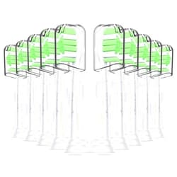 Grasnugie Replacement Toothbrush Head for Philips Sonicare FlexCare ProtectiveClean HealthyWhite 6100 5100 4100 1100 W2 W3 C2 C3 G2 G3 HX6062 HX6064 Electric Toothbrush, 10 Brush Heads