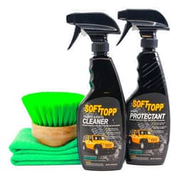 SoftTopp BERLANCHE Cleaner & Protectant Premium Kit - Towel Color May Vary C