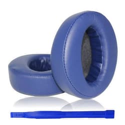 Adhiper MDR-XB950BT Ear Pads Replacement Earpads Cup Cover Memory Foam Cushion Compatible for Sony MDR-XB950BT MDR-XB950N1 MDR-XB950B1 MDR-XB950AP MDR-XB950/H Wireless Headphones (Blue)