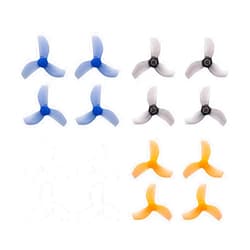 BETAFPV Gemfan 16pcs 35mm 3-Blade Prop with 1.0mm Shaft Hole Whoop Drone Propellers Compatible 08028 0802SE Brushless Motor for 1S 65mm Micro Tiny Whoop Drone like Meteor65 Pro Whoop Drone Quadcopter