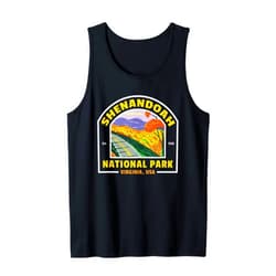 Shenandoah United States USA Unique Items Shenandoah US National Park Virginia Gift Tank Top