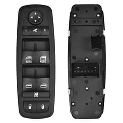 RLP Driver Side Master Power Window Switch 9 Pins + 3Pins Compatible with 2012-2015 17-19 Dodge Grand Caravan 2013-2015 Ram 1500 2500 2015 Ram 3500 2012-2015 Town&Country Replaces# 68110867AB 68110867AA