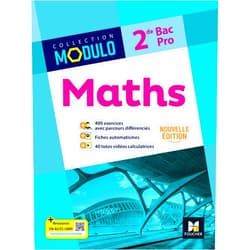 French Edition by Denise Laurent (Author), Hervé Gabillot (Author), Sarah Bouyanzer (Author), Marie-Pierre Bouteiller (Author), Fabien Auchère (Author), Ludivine Druel-Lefebvre (Author), Laurent Breitbach (Author) & 4 more Modulo - MATHS - 2de Bac Pro - Ed. 2024 - Livre élève
