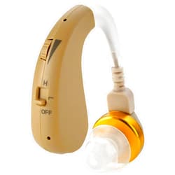 MEDca Rechargeable Digital Hearing Amplifier - Hearing Amplifiers Set with New Digital Technology - Almost Invisible BTE Design with Quick Recharge - Personal Sound Amplifier by MEDca