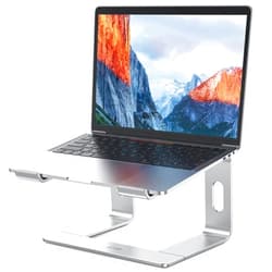 BESIGN LS03 Aluminum Laptop Stand, Ergonomic Detachable Computer Stand, Riser Holder Notebook Stand Compatible with Air, Pro, Dell, HP, Lenovo More 10-15.6