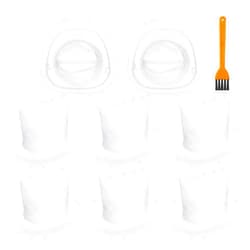 NWUCZW 8 Pack HNVCF10 Filter Replacement, Compatible with Black and Decker Dustbuster Hand Vacuums HNVC220BCP07 HNVC215B10, HNV215B12, HNVC215BW52, HNVC115J06, HNVC115B22, HNVC220BCZ01, Filter Washable