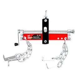 BIG RED T32100-2 Torin Engine Load Leveler, 3/4 Ton (1,500 lb) Engine Hoist Shop Crane Accessory with Adjustable Handle, Steel 3 Position Engine Leveler, Red