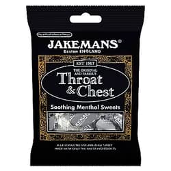 Jakeman's Jakemans - Throat & Chest Menthol Cough Suppressant Lozenges Anise - 100g (pack of 3)