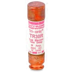 Generic Ferraz Shamwut/Mersen TR-30R (TR-30R) 30 Amp (30A) 250V Fusetron Dual Element Time-Delay Current Limiting Class RK5 Fuse, UL Listed