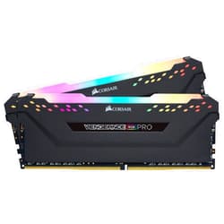 CORSAIR VENGEANCE RGB PRO DDR4 RAM 16GB (2x8GB) 3600MHz CL18-22-22-42 1.35V Intel AMD Desktop Computer Memory - Black (CMW16GX4M2D3600C18)