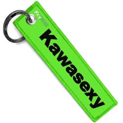 KEYTAILS Keychains, Premium Quality Key Tag fits Kawasaki Motorcycle, Car, Scooter, ATV, UTV [Kawasexy]