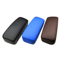 Capri Optics 100 Pack Glasses Hard Case - Metal Clamshell Protective Cases - 155x55x40mm
