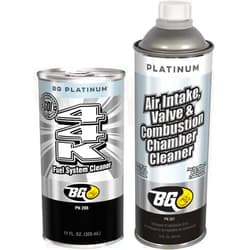 BG(0002698761) Platinum Fuel System Kit - Air Intake, Valve, Combustion Chamber Cleaner - Increases Power Output - Fuel System Cleaner