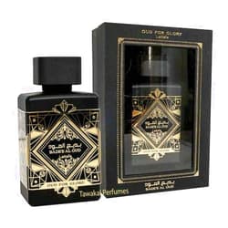 Lattafa Perfumes Bade'e Al Oud for Glory EDP - Eau de Parfum 100ML (3.4oz) | Oriental Alchemy | Niche Scent that Opens with Spicy Notes Over Base Notes of Agarwood and Patchouli | by Lattafa Perfumes (Bade'e Al Oud for Glory) Bade'e Al Oud for Glory 3.4 Fl Oz (Pack of 1)