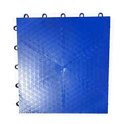 InOut Flooring 15 Blue Tiles - High Durability Colored Flooring Tiles - Interlocking versatile training surface - roller skate Indoor&Outdoor, dance floor tiles, basketball tiles, multi sports floor