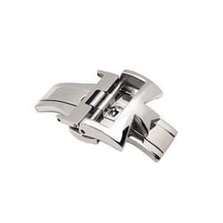 Hooxue Stainless Steel Deployment Clasp WatchBand Buckle 18mm/20mm Compatible With Vacheron Constantin Overseas Patrimony Series