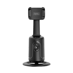 Camnoon Smart 360° Auto Face Tracking Gimbal Desktop Selfie Stabilizer Robot Cameraman with Adjustable Lens Stable Base Phone Holder for Smartphone Vlog Live Streaming Video Chat