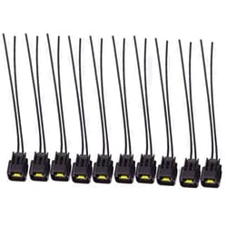 Xialukeparts 10-Pack Modular Ignition Coil Harness Connector Fit for 4.6L 5.4L 6.8L Ford Mustang Cobra Pigtails