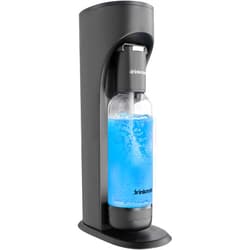 Drinkmate OmniFizz Sparkling Water and Soda Maker, Carbonates Any Drink Without Diluting It, CO2 Cylinder Not Included (Matte Black)
