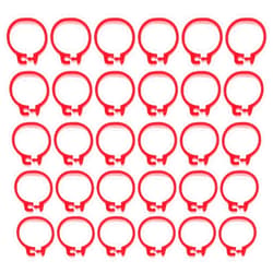 balacoo 100 pcs Pigeon Leg Bands Identification Rings Bird Foot Rings Pigeons Chickens Doves Parrots Poultry Practical Clip Rings Bird Identification