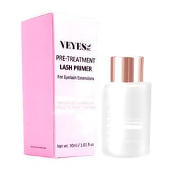 VEYES INC Lash Primer for Eyelash Extensions 30ml Professional Use Only Easy to Removes Proteins and Oils Increase Adhesive Bonding Power
