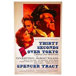 Decorative Wall Poster Thirty Seconds Over Tokyo Poster Movie (27 x 40 Inches - 69cm x 102cm) (1944)
