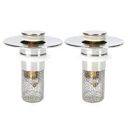 BuleVina 2PCS Sink Stopper for Bluewater Bathroom, Fit 1.33