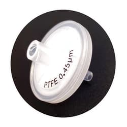 LABLPSAI PTFE Syringe Filter 25mm Diameter 0.45μm Pore Size, Hydrophobic, 100Pcs
