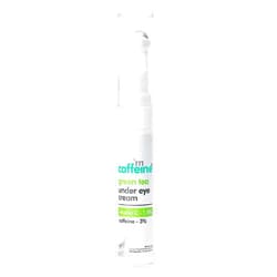 mCaffeine Green Tea and Vitamin C Under Eye Cream - Anti Aging Caffeine Eye Cream for Dark Circles, Puffiness, and Pigmentation - Nourishes - 0.5 oz