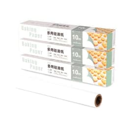 Innovkitchen Parchment Paper Roll, 3 Pack Unbleached Parchment Paper Sheets for Baking, Non Stick Baking Paper for Oven, Microwave