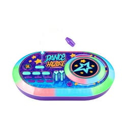 eKids Karmas World DJ Party Mixer Turntable Toy with Built in Microphone for Kids, for Fans of Karmas World Toys for Girls
