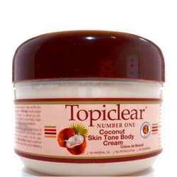 Topiclear Number One Coconut Skin Tone Body Cream 170g / 6oz